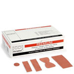 Premium Elastic Fabric Plasters 5 Assorted Sizes Cardboard Box