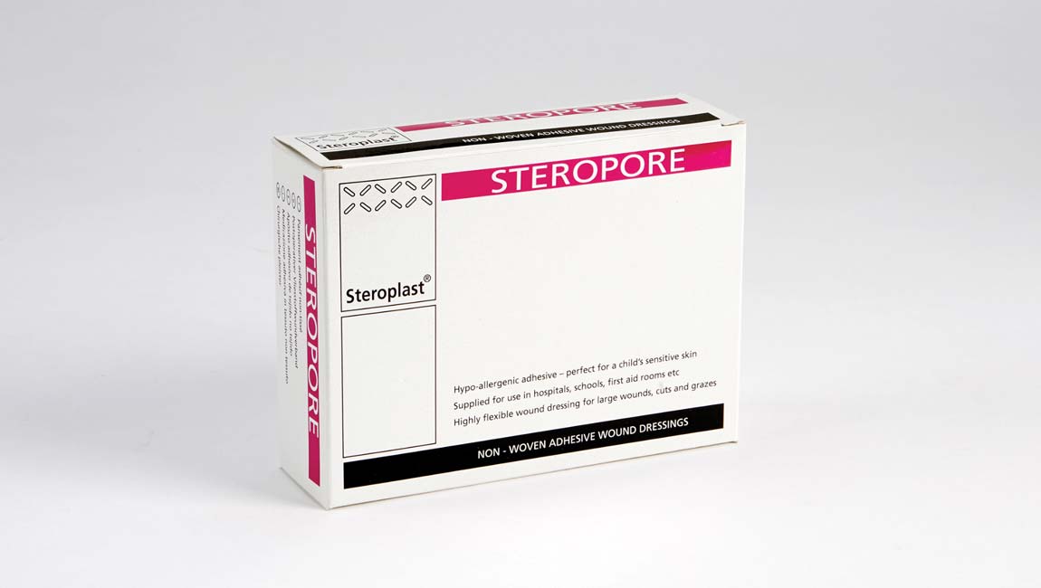 Steropore wound dressing