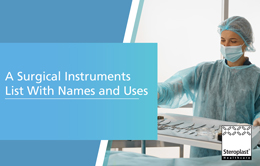 A Surgical Instruments List With Names and Uses
