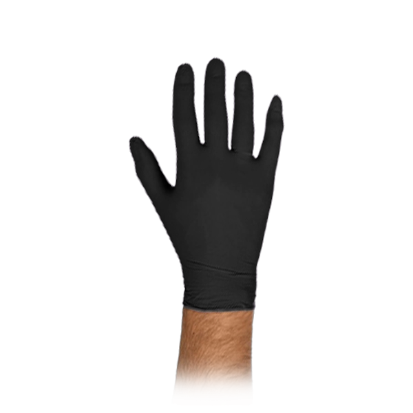 Black Nitrile Gloves