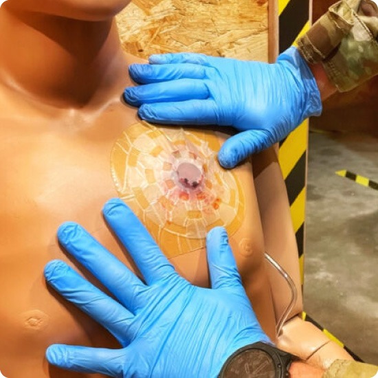 Celox Vented Foxseal Chest Seal