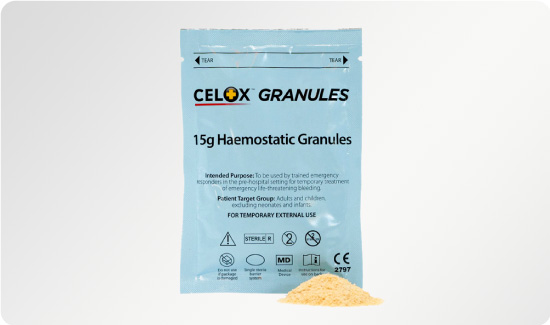 Celox Haemostatic Granules