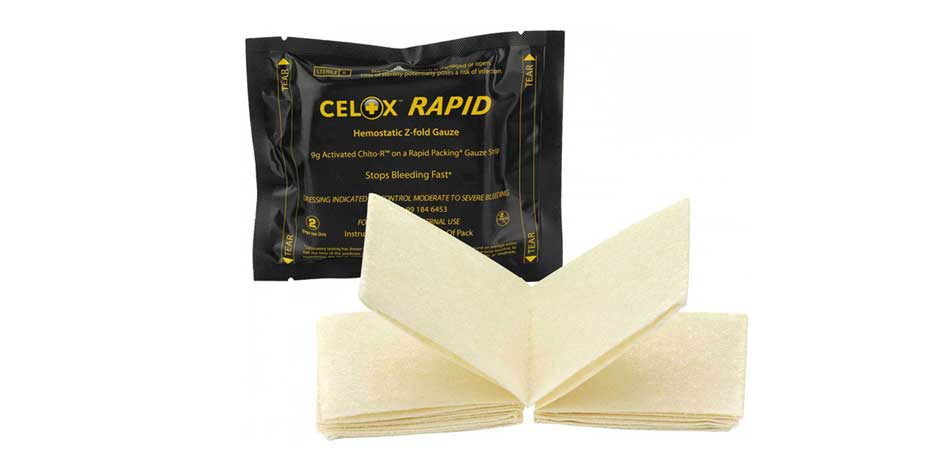 Celox - Rapid Z Fold Gauze
