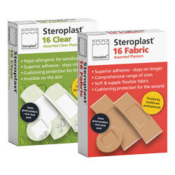 Clear or Fabric Plasters