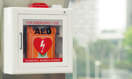 AED in public space