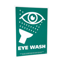 Eye Wash Station Sign