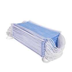 Blue Type IIR Certified Disposable Face Masks