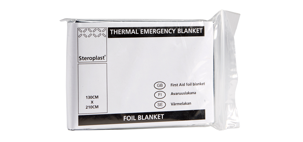 Foil Blanket packaging