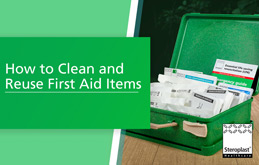 How to Clean and Reuse First Aid Items