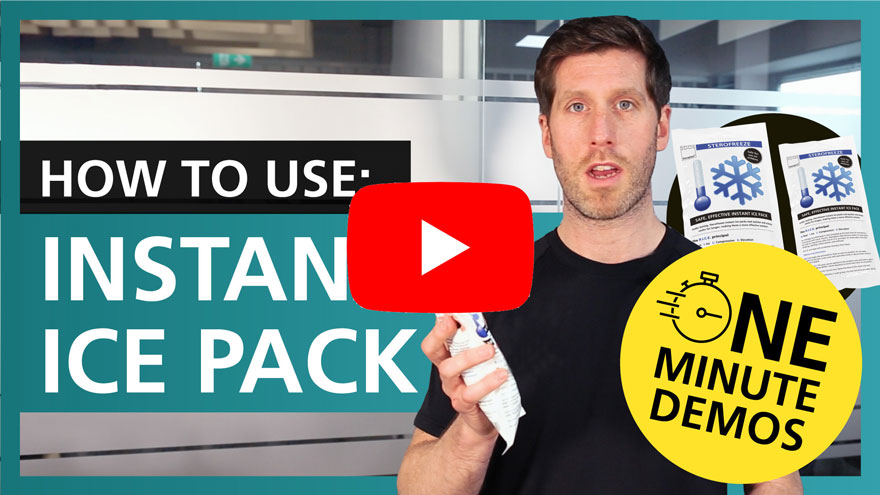 How to Use the Sterofreeze Instant Ice Pack Thumbnail
