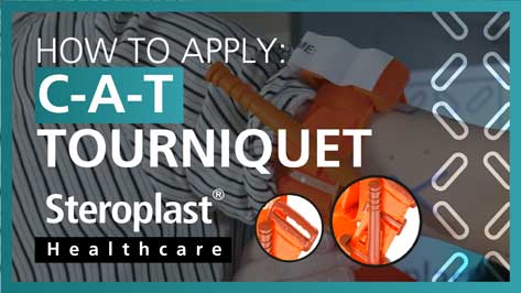 How to apply a CAT Tourniquet