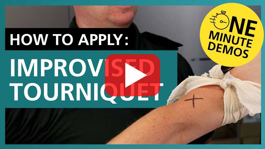 How to Apply an Improvised Tourniquet Video Thumbnail