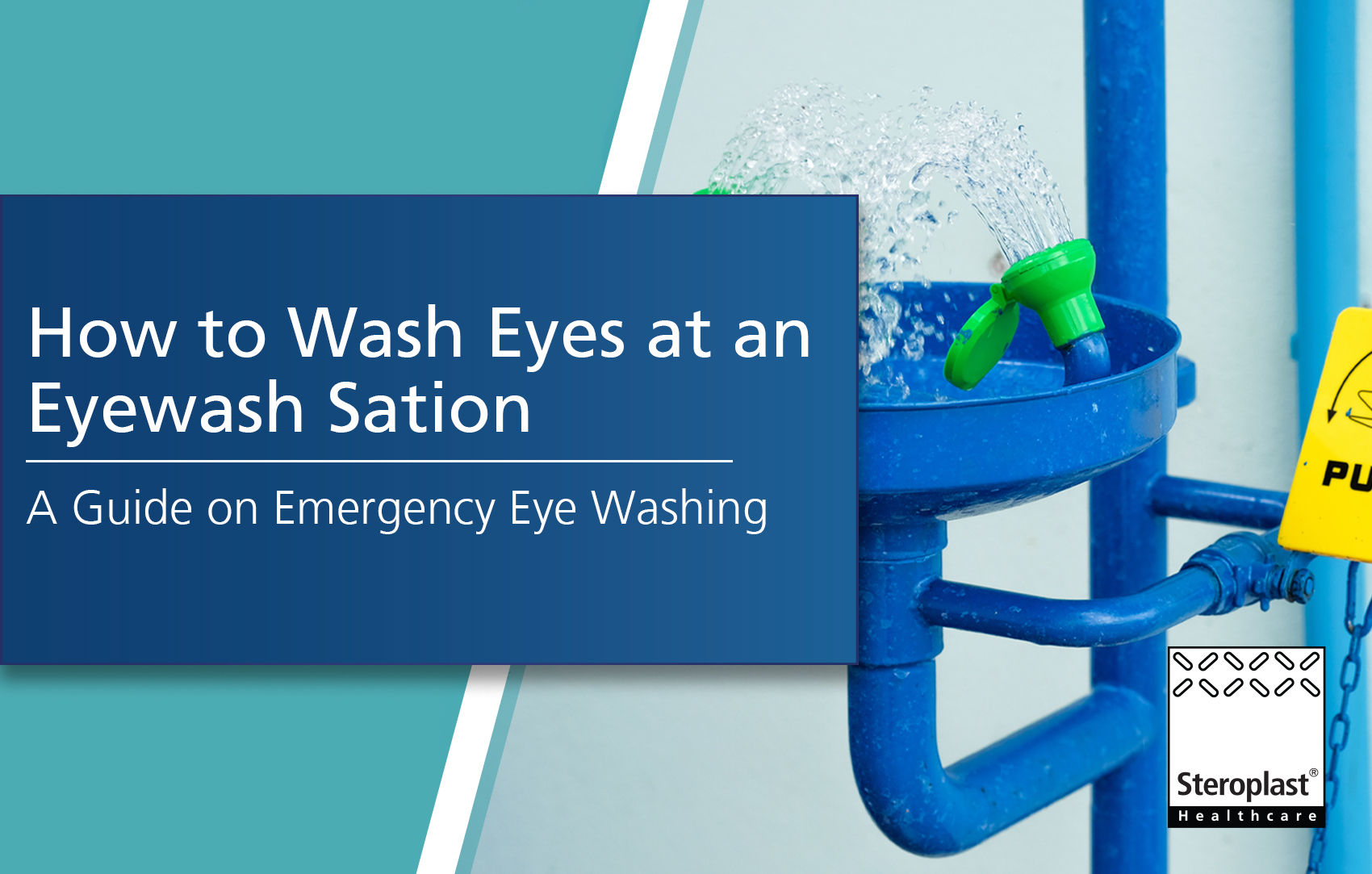 How to Wash Eyes at an Eyewash Station