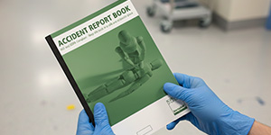 Steroplast Accident Report Book