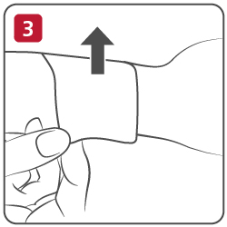 Step 3 Removing the dressing