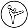 Kickboxing Icon