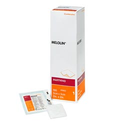 Melolin Cushioned Dressing Pads 5cm x 5cm