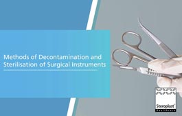 Methods of Decontamination and Sterilisation of Surgical Instruments