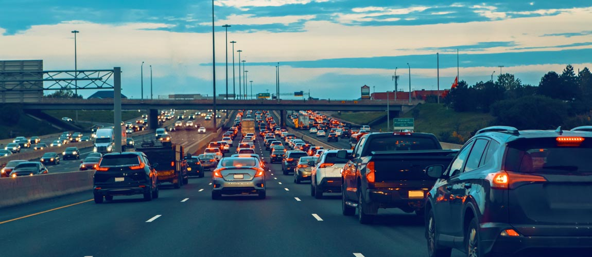 UK motorway traffic