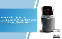 Nonin Pulse Oximeter: Troubleshooting Problems with Your Nonin 2500 PalmSAT