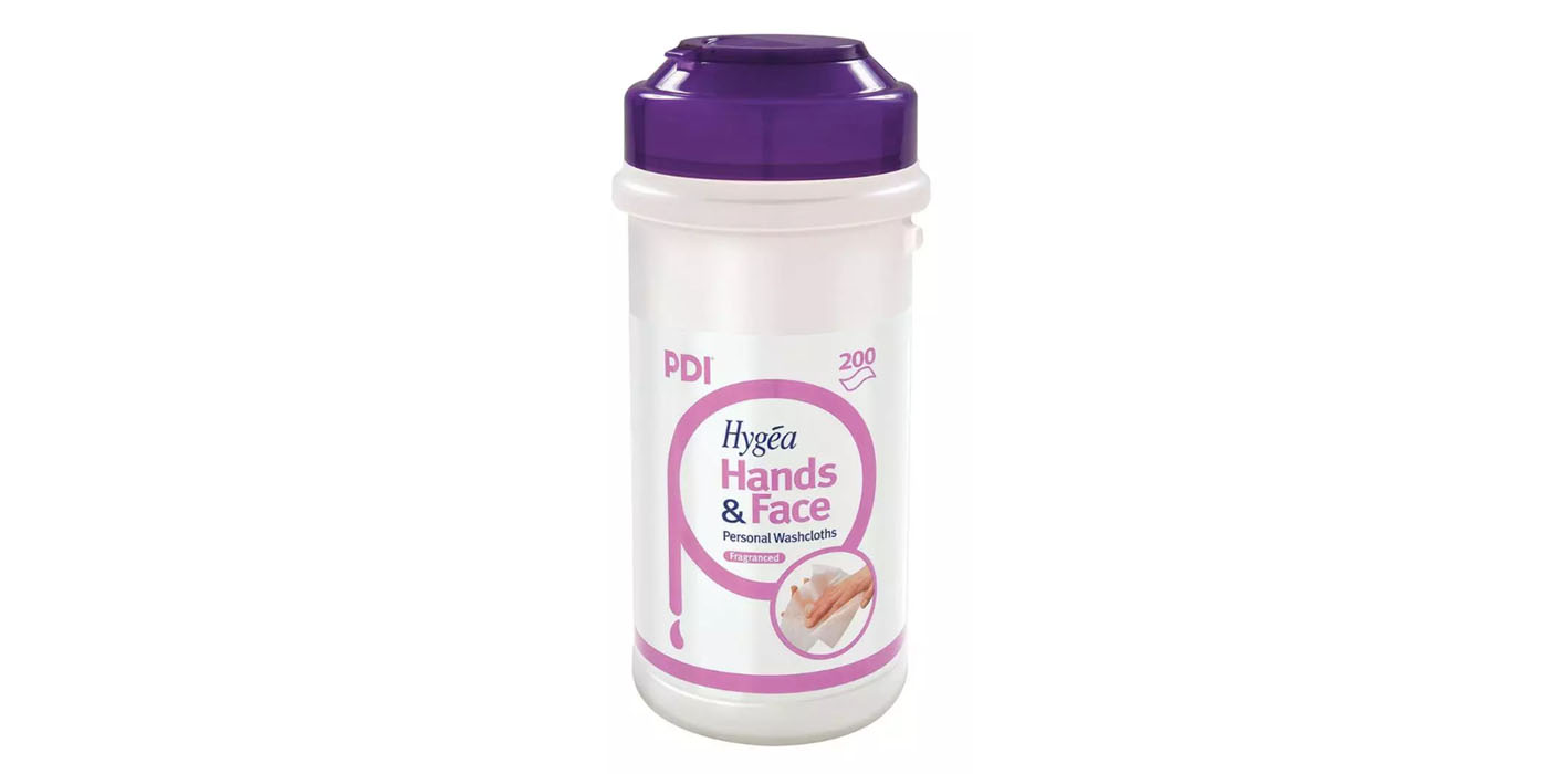 PDI Hygea Hands and Face Personal Washcloths