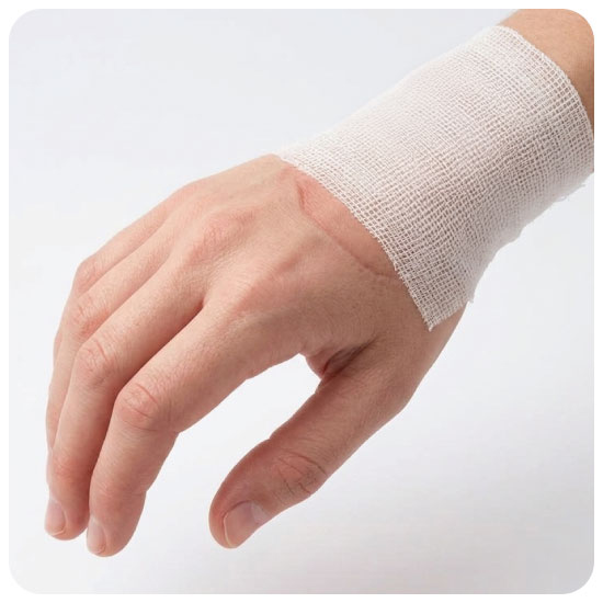 Steroplast Paraffin Gauze sterile dressing