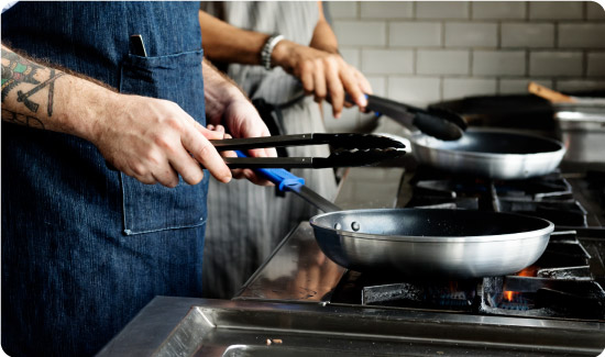 People Cooking in Kitchen
