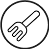 Pitchfork icon