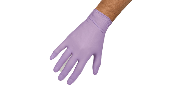 Purple Nitrile Gloves - Pack of 100