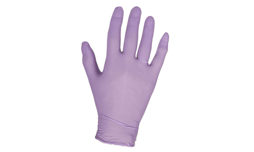 Purple Nitrile Gloves - Pack of 100