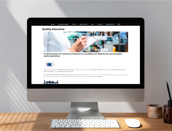 Quality assurance page