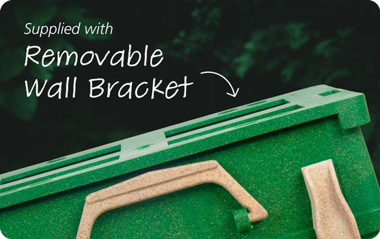 Supplied with Removable Wall Bracket
