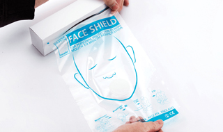 Face Shields on a Roll