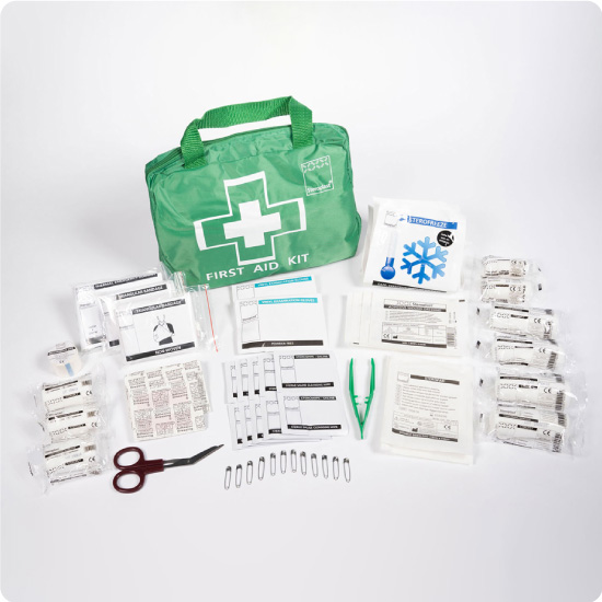 70 Piece First Aid Kit Contents