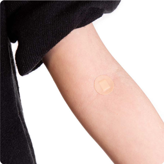 Washproof Spot Plaster on Arm