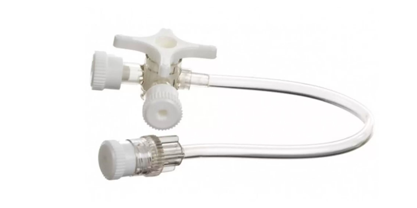 Sterile IV - 3 Way Tap with Extension Tube