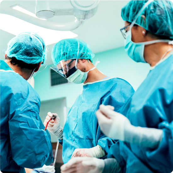 Surgeons Performing Surgery