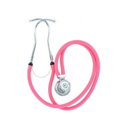 Timesco Pink Twin-Tube Sprague Rappaport Type Stethoscope
