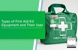 Types of first aid kit equipment and their uses