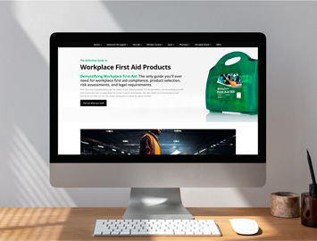 Workplace first aid guide page