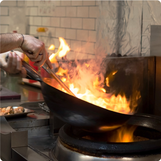 Chef Cooking