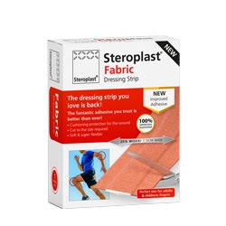 Steroplast Fabric Adhesive Dressing Wound Strip