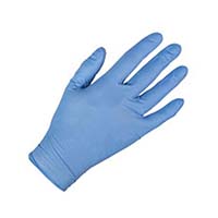 Blue Nitrile Disposable Safety Gloves