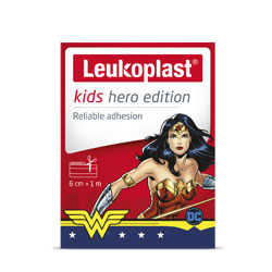 Leukoplast Kids Hero Edition Wonder Woman Dressing Strip