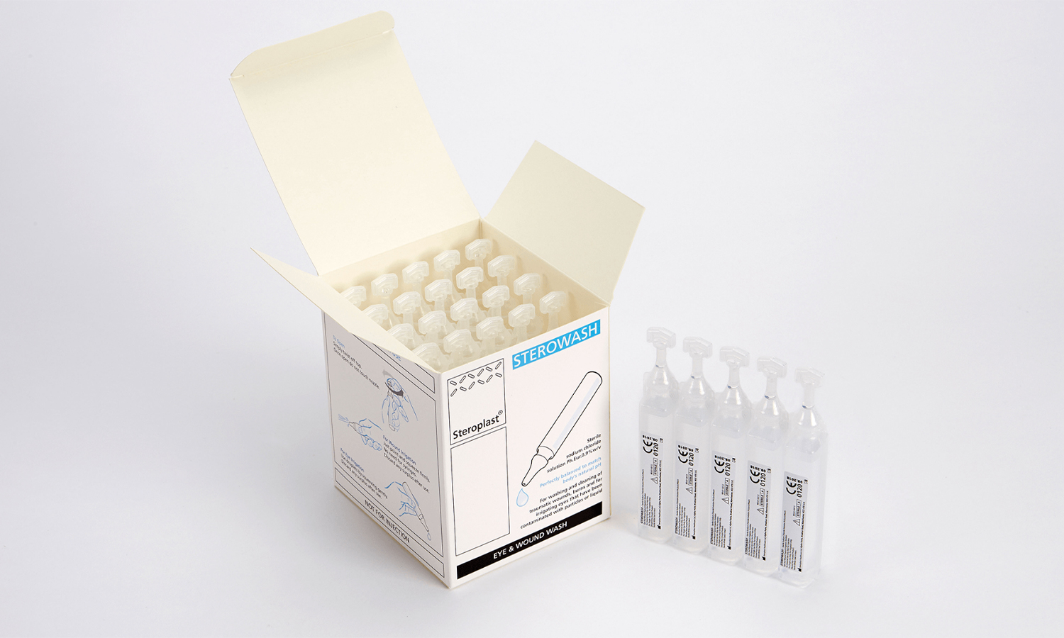 sterile eyewash pods